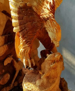 Fighting Eagle Statue