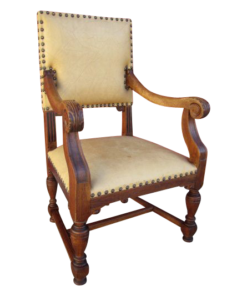 Cow leather chair