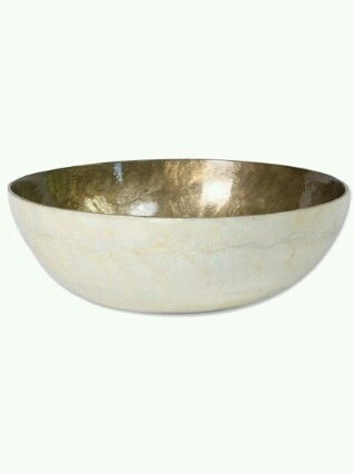Capiz bowl