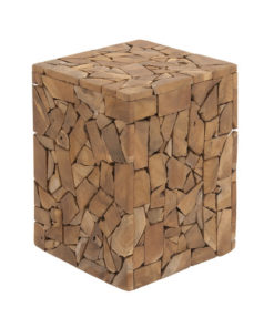 Sturdy Mozaic Square Stool