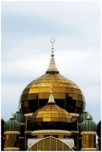 Brass dome
