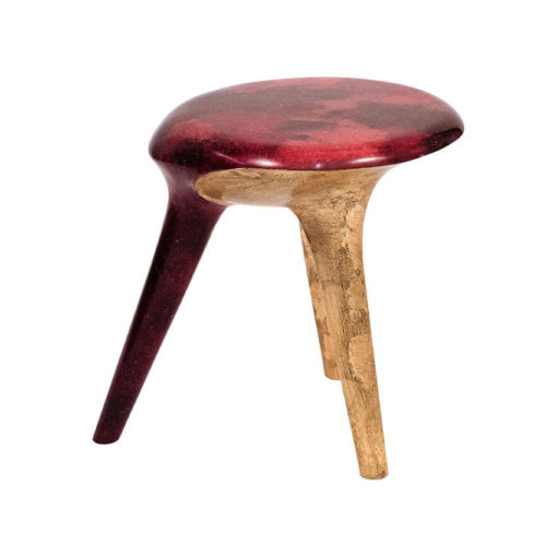 Resin wood stool