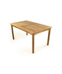 Teak wood garden dining table