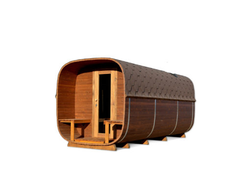 Wooden sauna chamber by SJF
